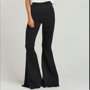 Show me your Mumu Black flare jeans